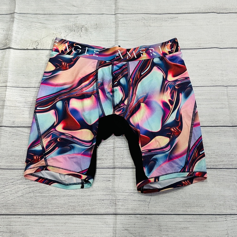 AEO Men's Chrome 8" Flex Boxer Brief